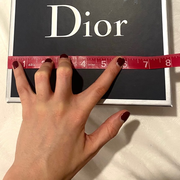 NEW DIOR CLASSIC GIFT BOX NAVY STORAGE DECOR - Picture 8 of 8